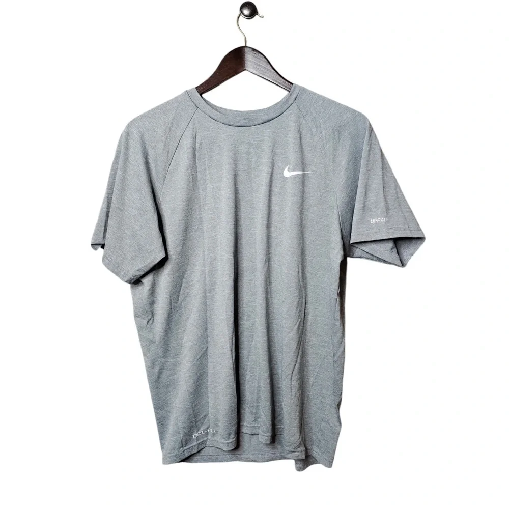 Nike Men’s Gray Dry Fit T Shirt - Perfect Condition